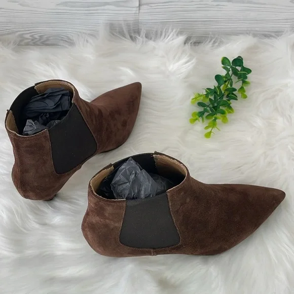 Anna F. Suede Ankle Boots